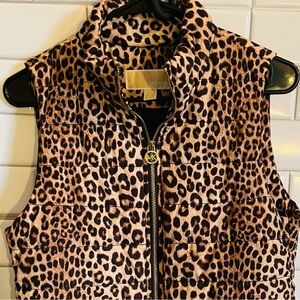 Michael Kor Women’s Vest (Leopard Print).